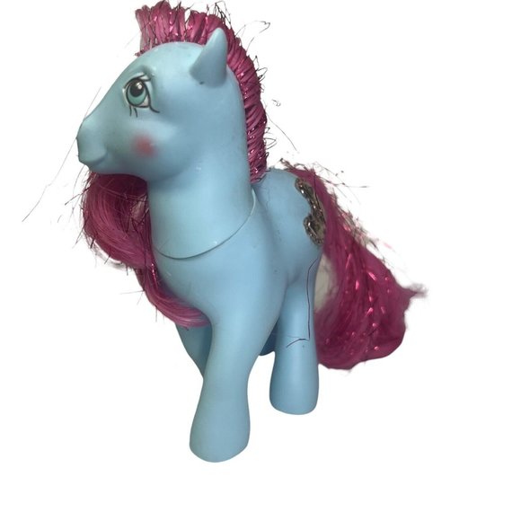 Vintage 1st Generation My Little Pony Princess Royal Blue 1987 MLP As Is - Picture 6 of 12